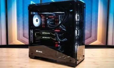 Đặt case PC trực tiếp dưới sàn nhà, tiềm ẩn rủi ro nhiều người không để ý đến