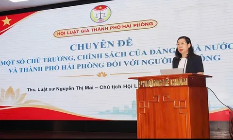 Hội Luật gia Tp.Hải Phòng: Lan tỏa chính sách nhân văn, tri ân người có công