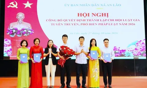 Hải Phòng: Thành lập Chi hội Luật gia xã An Lão, thêm địa chỉ hỗ trợ pháp lý cho người dân