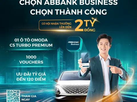 ABBANK trao hàng ngàn quà tặng và cơ hội trúng ô tô cho doanh nghiệp SME