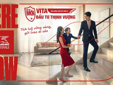 VITA – Đầu tư thịnh vượng: Sản phẩm bảo hiểm mới của Generali Việt Nam giúp tích lũy bền vững