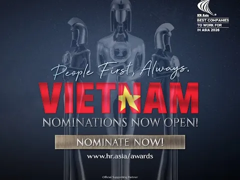 Cơ hội cuối trở thành "Nơi làm việc tốt nhất Châu Á": HR Asia Awards 2026 khép lại cổng đề cử vào tháng 4/2026
