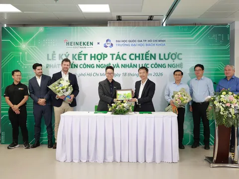 HEINEKEN Việt Nam hợp tác Đại học Bách Khoa TP.HCM thúc đẩy công nghệ và nguồn nhân lực số