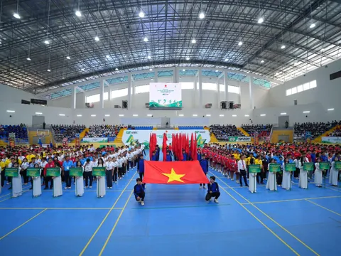 30 đoàn thể thao học sinh tranh tài tại Giải thể thao học sinh phổ thông toàn quốc