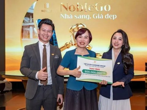 Sunshine Group livestream BĐS, giảm giá 1 tỷ đồng cho khách hàng, trích 500 triệu đồng/phiên làm thiện nguyện