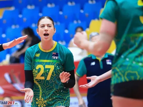ĐT bóng chuyền nữ Australia thua trắng tại VTV Cup 2025