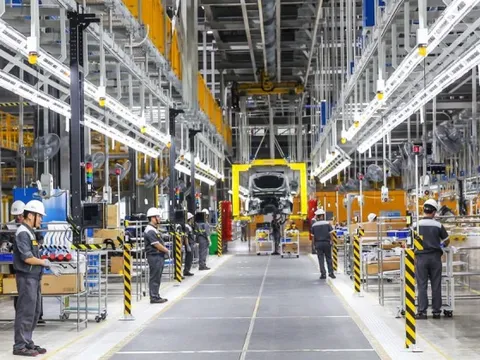 Công nghiệp khởi sắc mạnh, tăng trưởng cao nhất kể từ năm 2020
