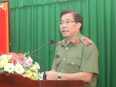 Giám đốc Công an tỉnh Vĩnh Long Nguyễn Thanh Hải được phong hàm Thiếu tướng