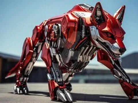 Giải pháp 'độc lạ' từ Lầu Năm Góc: Sói robot tuần tra sân bay, xua đuổi động vật hoang dã gây nguy hiểm!