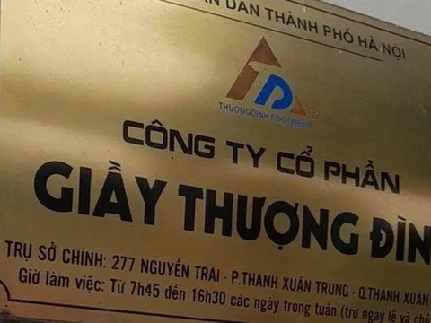 Giầy Thượng Đình 15 tháng chưa đóng bảo hiểm cho người lao động