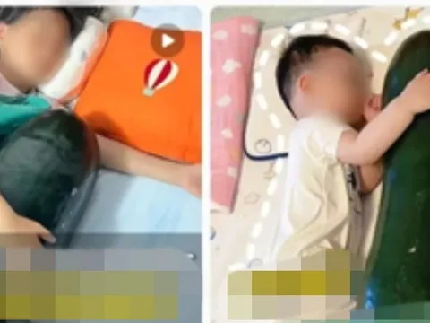 Nóng đỉnh điểm, Trung Quốc nở rộ trào lưu ôm bí đao đi ngủ cho mát