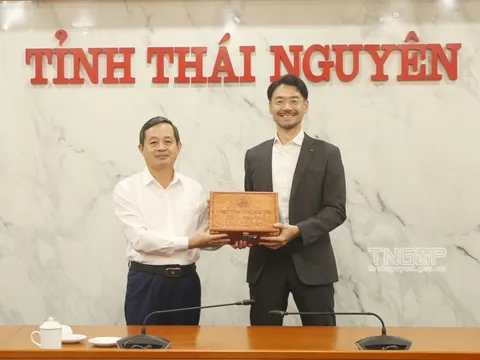 Chủ tịch UBND tỉnh Thái Nguyên làm việc với Công ty cổ phần Morigana Nutritional Foods Việt Nam
