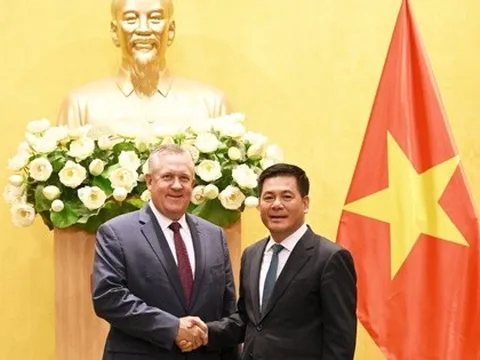 Gặp Bộ trưởng Công thương, Tập đoàn logistics hàng đầu Hoa Kỳ 'hiến kế' giải pháp hỗ trợ khi Mỹ áp thuế đối ứng, phía Việt Nam hồi đáp ra sao?