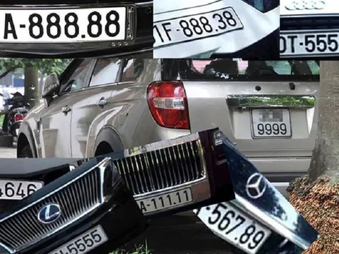 Đề xuất đánh thuế thu nhập cá nhân với biển số xe đấu giá