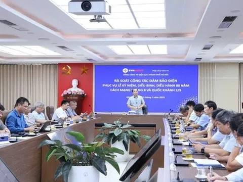 Bảo đảm cung cấp điện an toàn, ổn định cho dịp kỷ niệm 80 năm Cách mạng Tháng Tám và Quốc khánh 2/9
