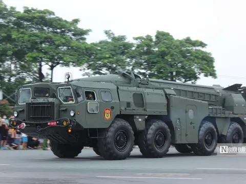 Ngắm dàn khí tài tham gia diễu binh, diễu hành về trung tâm Hà Nội