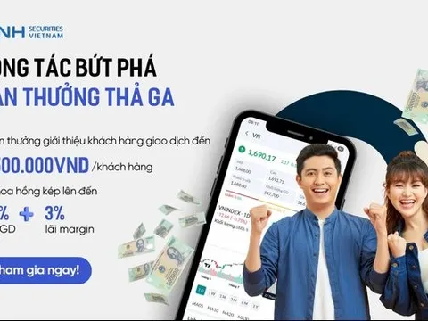 Săn thưởng hấp dẫn với chương trình “Đồng hành tăng trưởng cùng CTV” tại Chứng khoán NHSV