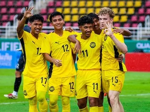 U23 Malaysia thắng trận 7-0, U23 Lào bị kéo trở lại mặt đất