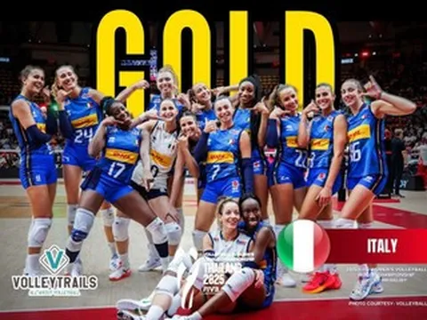 Italia thắng nghẹt thở Thổ Nhĩ Kỳ, vô địch bóng chuyền thế giới 2025