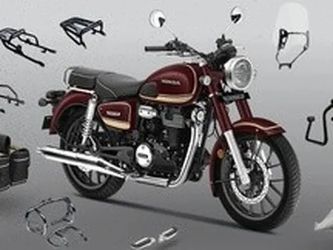 Honda CB350C phiên bản đặc biệt ra mắt với họa tiết vẽ tay, giữ trọn chất cổ điển