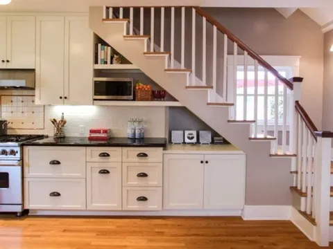 Những ý tưởng thiết kế gầm cầu thang độc đáo 0