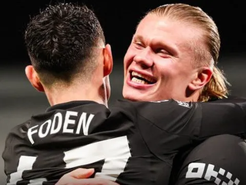 Haaland lập kỷ lục mới, Man City thắng siêu kịch tính Fulham