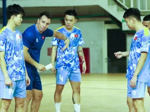 HLV tuyển futsal Việt Nam tuyên bố đánh bại Thái Lan