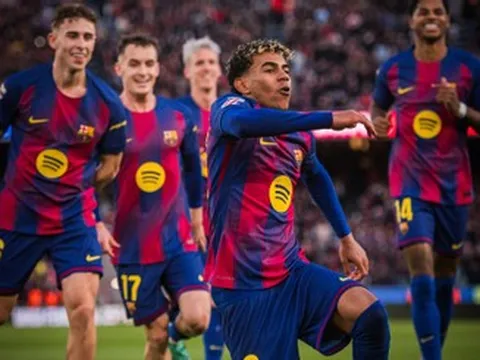 Yamal ghi tuyệt phẩm, Barca bỏ xa Real Madrid 4 điểm