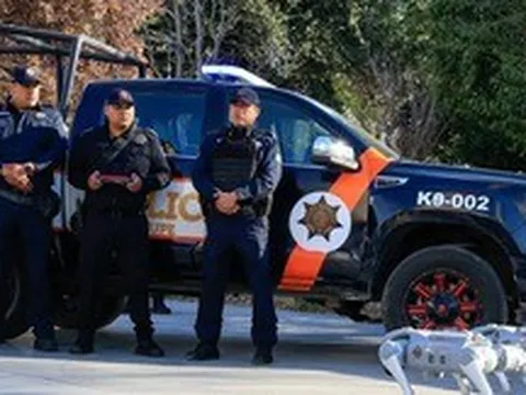 Cảnh sát Mexico triển khai biệt đội chó robot K9-X tuần tra World Cup 2026 nhằm giảm thiểu rủi ro cho sĩ quan