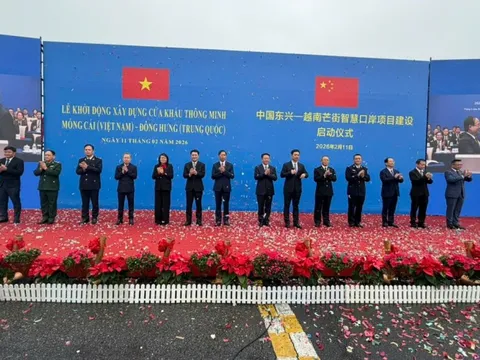 Khởi động cửa khẩu thông minh Móng Cái - Đông Hưng