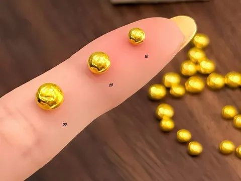 Từ 1 phân đến 1 chỉ, thị trường vàng đa dạng ngày vía Thần Tài