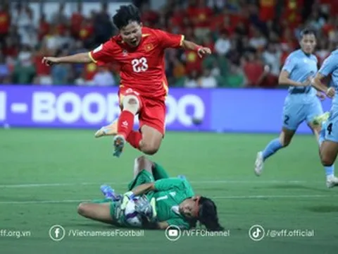 Trực tiếp bóng đá nữ Việt Nam 2-1 Ấn Độ: Vạn Sự hóa người hùng