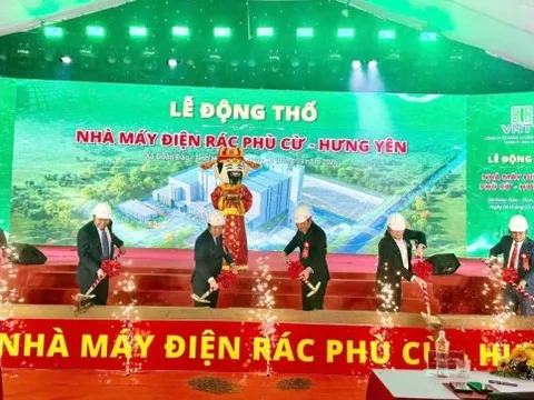Hưng Yên xây nhà máy điện rác Phù Cừ 4.000 tỷ đồng