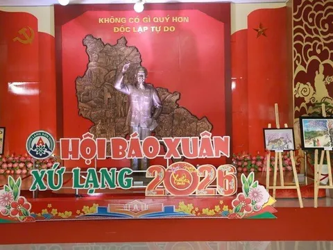 Khai mạc Hội Báo Xuân Xứ Lạng 2026: Không gian văn hóa đặc sắc của báo chí