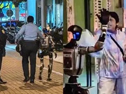 Lần đầu tiên một con robot bị cảnh sát “bắt giữ” sau khi khiến cụ bà hoảng sợ và phải nhập viện