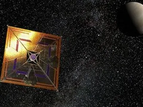 Cánh buồm tinh thể quang tử phản xạ laser đạt 90% hiệu suất mở ra hy vọng du hành liên sao không cần nhiên liệu