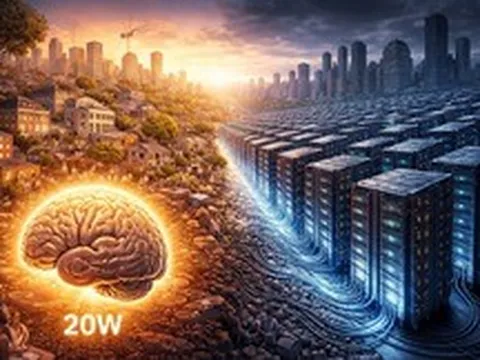 Não bộ con người vận hành chỉ với 20 Watt điện, tương đương với một chiếc màn hình máy tính cũ