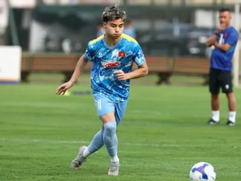 Cầu thủ Việt kiều Antonio Moric được 'soi' kỹ ở U23 Việt Nam