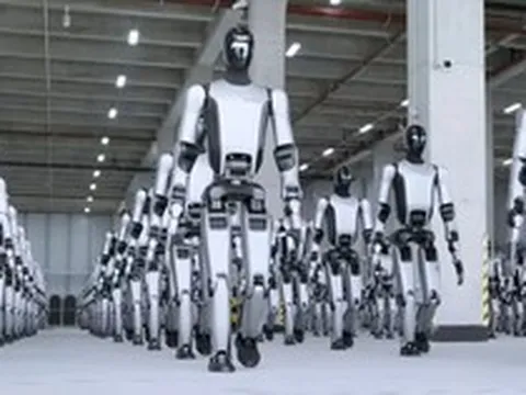 Thị trường robot Trung Quốc bùng nổ: tăng trưởng gấp 10 lần, giá thuê giảm 80% trong một năm