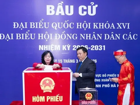 Công bố 125 người trúng cử đại biểu HĐND Tp.Hà Nội
