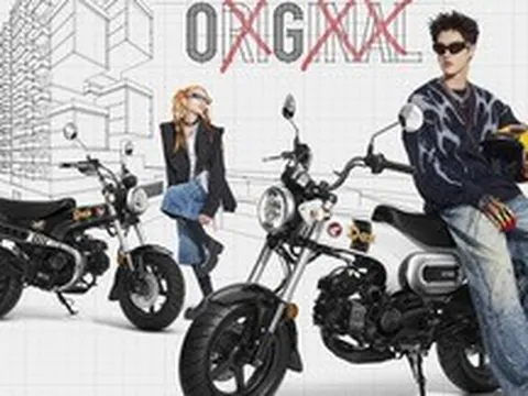 Honda tung Honda Dax màu trắng OG White và đen OG Black, phong cách hoài cổ gây chú ý giới chơi xe