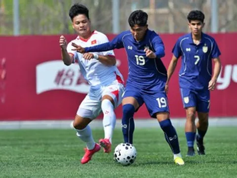 HLV U23 Thái Lan tiếc chỉ ghi được 1 bàn vào lưới U23 Việt Nam