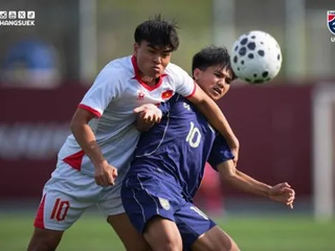 U23 Việt Nam thua U23 Thái Lan bởi đòn phủ đầu
