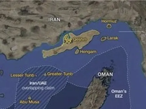 Bảy hòn đảo nắm giữ 'chìa khoá' eo biển Hormuz