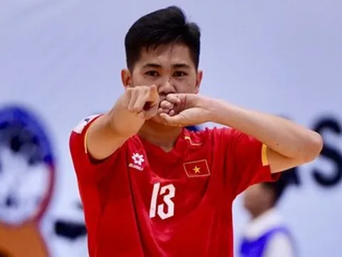 Tuyển futsal Việt Nam thắng đậm Myanmar trận ra quân