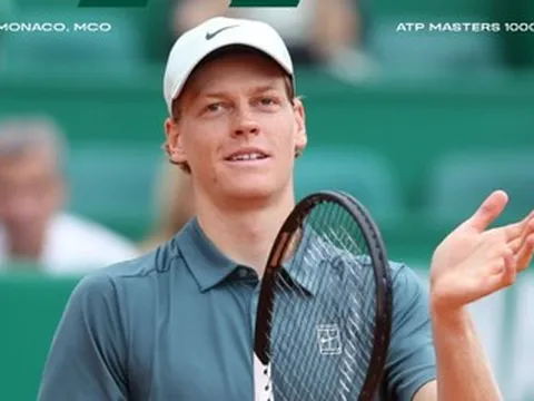 Jannik Sinner 'tốc hành' vào vòng 3 Monte Carlo 2026