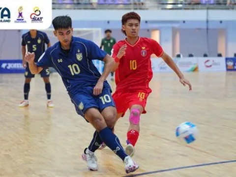 Thái Lan thắng nhọc Myanmar, nối gót futsal Việt Nam vào bán kết