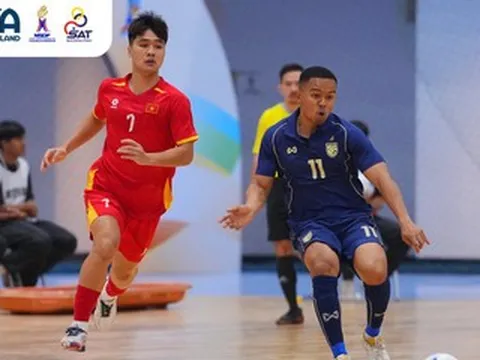ĐT futsal Việt Nam thua Thái Lan sau màn rượt đuổi kịch tính