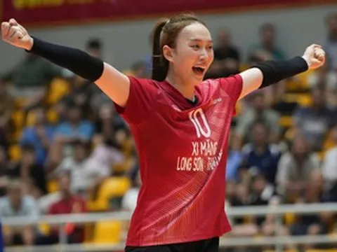 Hotgirl bóng chuyền giúp Thanh Hoá thắng sốc ở giải quốc gia