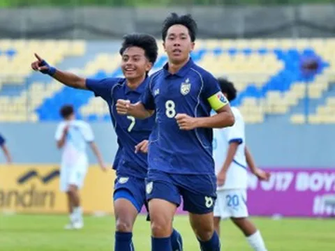 U17 Thái Lan phô diễn sức mạnh trận ra quân giải Đông Nam Á